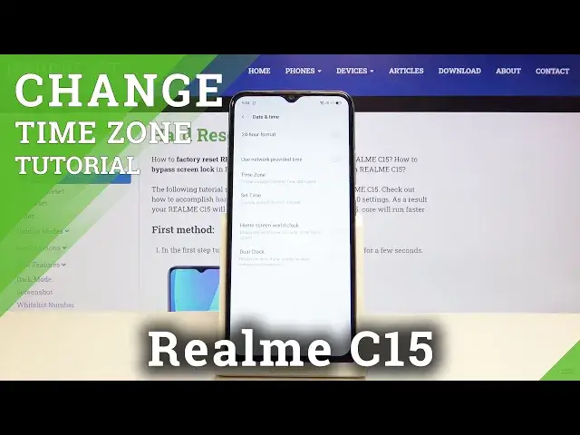 'Video thumbnail for How to Change Time Zone in Realme C15 – Set Up Date and Time'