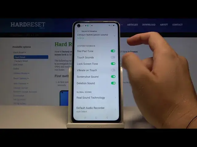'Video thumbnail for How to Get into Vibration Settings in Oppo A52 -Turn On/Off Incoming Call Vibrations'