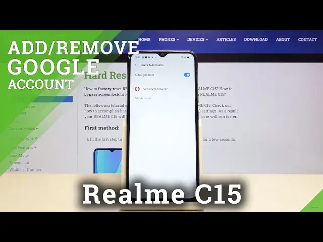 'Video thumbnail for How to Remove Google Account in Realme C15 – Add Google Account'