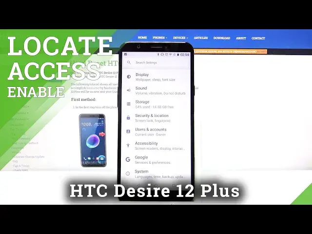 Video thumbnail for How to Turn Off Device Location in HTC Desire 12 Plus – Enable Location