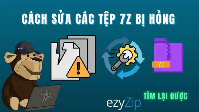 Video thumbnail for 📦 Cách Sửa Tệp 7Z Bị Hỏng Trực Tuyến Miễn Phí | Không Cần Cài Đặt Phần Mềm