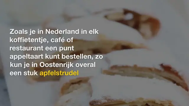 Video thumbnail for Oostenrijkse apfelstrudel met vanille ijs
