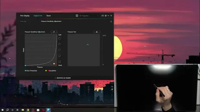 Video thumbnail for How to Adjust Your Huion Kamvas 2022 Plus Pen Pressure for Superior Control