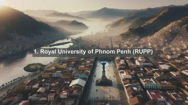 Video thumbnail for Exploring Academic Excellence: Top 10 Universities in Cambodia
