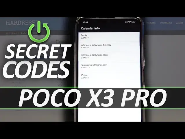 'Video thumbnail for The List od Secret Codes for POCO X3 Pro - Testing Menu / Service Poco Mode'