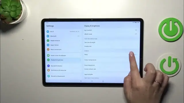 Video thumbnail for How to Change Screen Timeout on HUAWEI MatePad 11.5