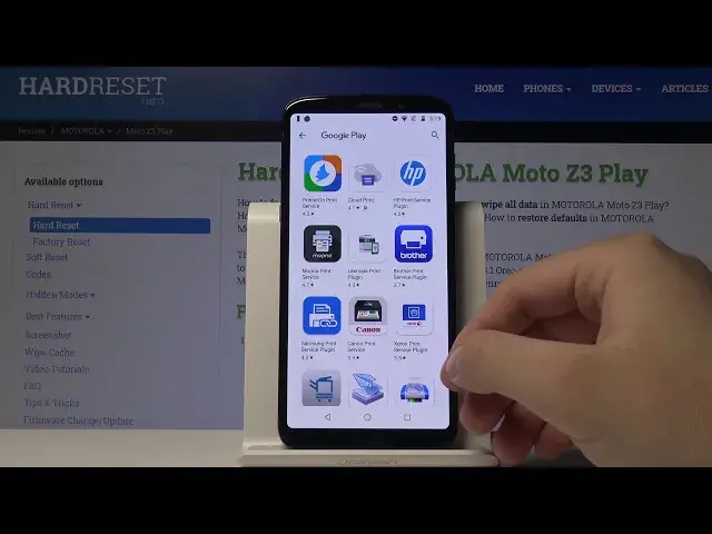'Video thumbnail for How to Connect Printer with MOTOROLA Moto Z3 Play – Wireless Printing'
