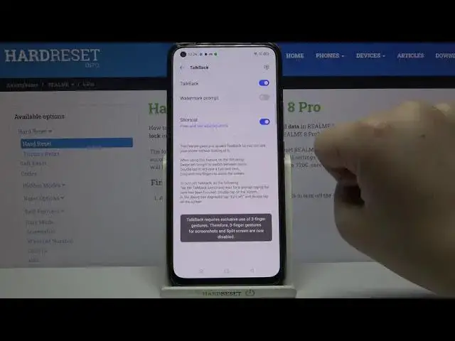 Video thumbnail for How to Enable Talkback in REALME 8 Pro – Screen Reader Mode