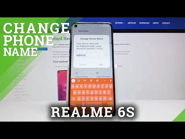 'Video thumbnail for How to Rename Realme 6s – Change Device Name'