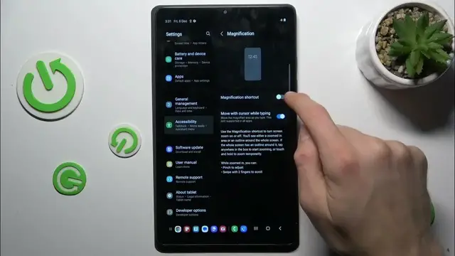 Video thumbnail for How to Add or Remove Magnification on Samsung Galaxy Tab A9