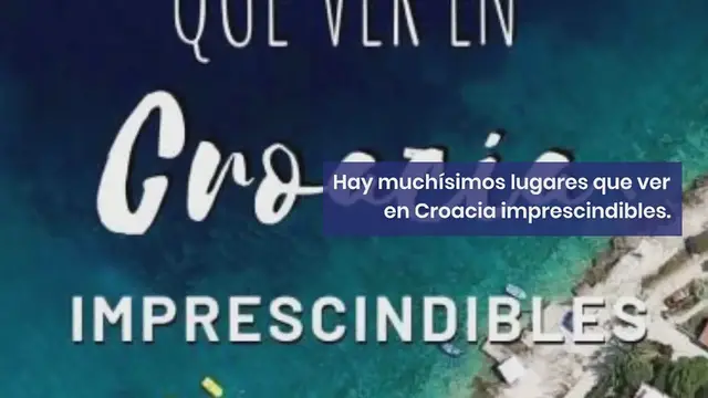 Video thumbnail for Que ver en Croacia imprescindibles [Los mejores consejos por ciudades]