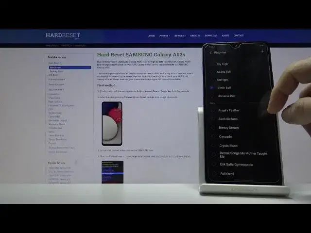 Video thumbnail for Default Tones in SAMSUNG Galaxy A02s – check All Default Sounds