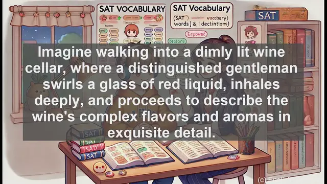 Video thumbnail for 5000 Must Know SAT Vocabulary - Connoisseur: Mastering the Art of Refined Taste
