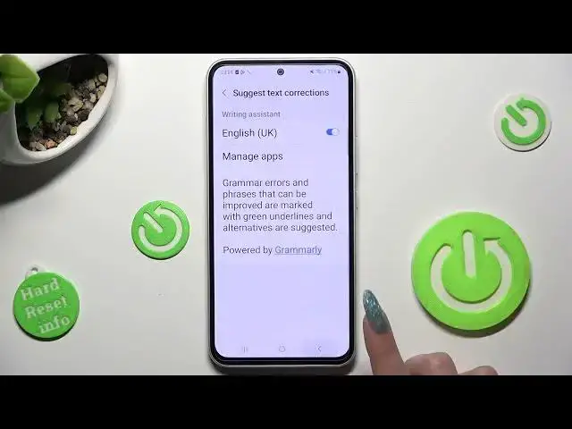 'Video thumbnail for How To Enter Text Correction On Samsung Galaxy A54 5G'