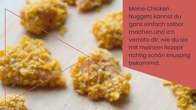 Video thumbnail for Knusprige Chicken Nuggets selber machen