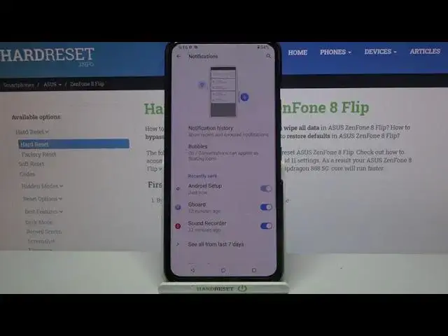 Video thumbnail for ASUS ZenFone 8 Flip - How to Manage Notifications & Alerts