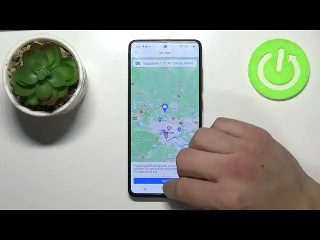 'Video thumbnail for How to Change Home  and Work Location in Google Maps in SAMSUNG Galaxy A72'