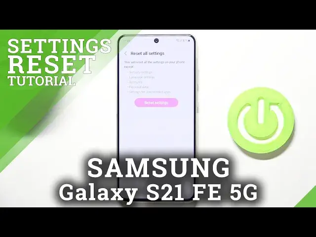 'Video thumbnail for How to Restore Defaults Settings in SAMSUNG Galaxy S21 FE 5G  - Reset All Settings'