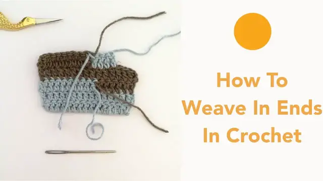 'Video thumbnail for How to Weave in Ends in Crochet | Crochet for Beginners - Tutorial 10'