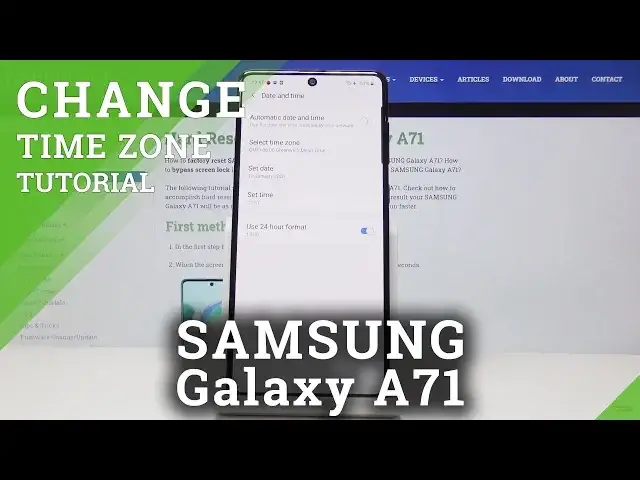 Video thumbnail for How to Set Date and Time on Samsung Galaxy A71 - Easy Guide