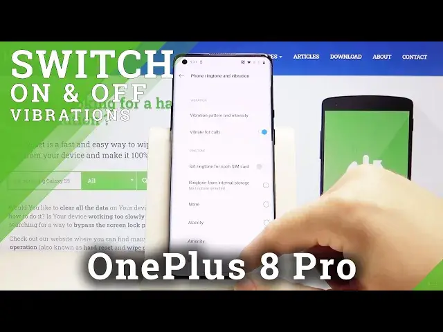 'Video thumbnail for How to Enter Vibration Settings in OnePlus 8 Pro – Vibration Options'