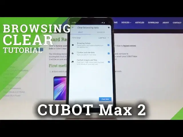 Video thumbnail for How to Clear Browsing Data in CUBOT Max 2 - Reset Browser