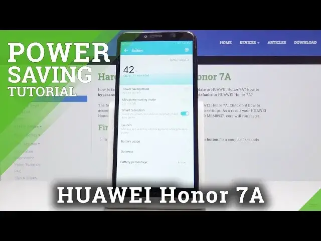 Video thumbnail for Power Saving Mode in Honor 7A - How to Save Battery
