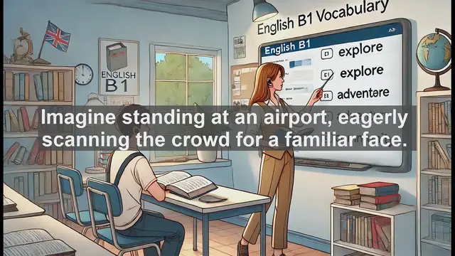 Video thumbnail for 2500 Must Know CEFR B1 Vocabulary - Understanding 'Arrival': More Than Just Reaching a Destination
