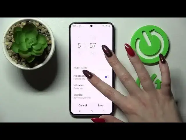 Video thumbnail for How to Set Up Alarm Clock on Samsung Galaxy S22 – Add Alarm