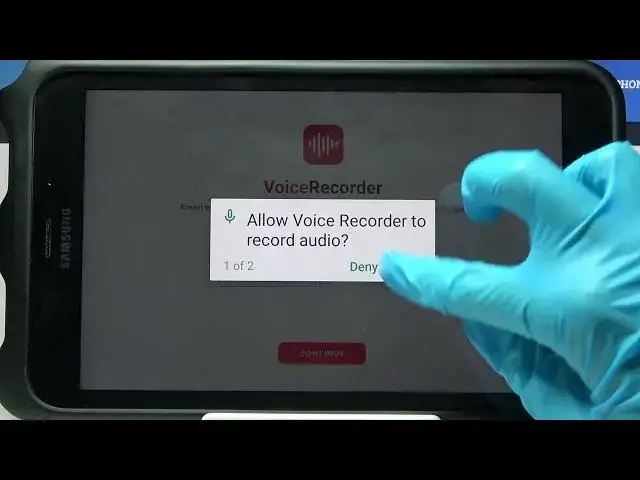 'Video thumbnail for How to Record Sounds on SAMSUNG Galaxy Tab Active 2 – Use Voice Recorder App'
