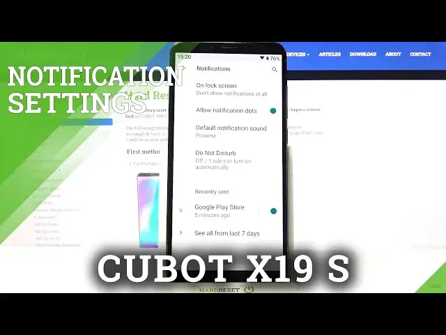 'Video thumbnail for How to Disable Notifications from Chosen Apps in Cubot X19 S – Enable App Notifications'