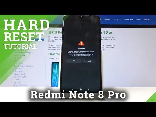 Video thumbnail for Factory Reset XIAOMI Redmi Note 8 Pro - Delete All Content & Settings