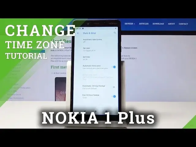 'Video thumbnail for How to Set Up Date & Time in NOKIA 1 Plus - Time Settings'
