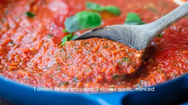 Video thumbnail for Spaghetti Sauce Recipe
