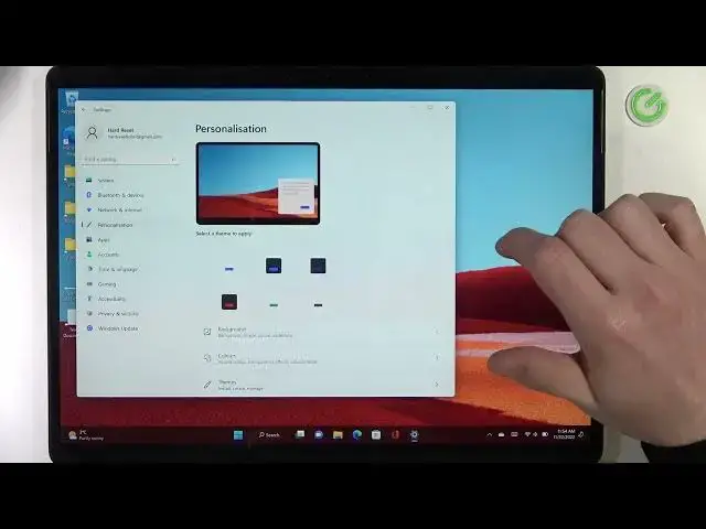 Video thumbnail for How to Change Device Theme on MICROSOFT SURFACE PRO X - Apply New Theme