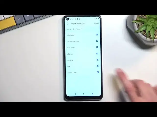 Video thumbnail for How to Copy Contacts from a SIM Card to the Internal Storage on the CUBOT Max 3 - Import Contacts