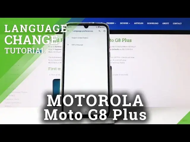 'Video thumbnail for How to Change Language in MOTOROLA Moto G8 Plus – Language List'