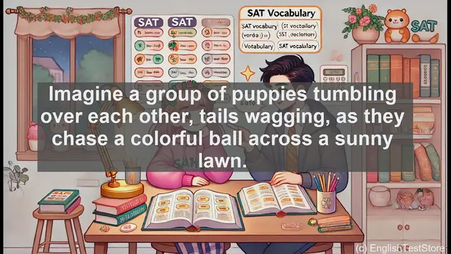 Video thumbnail for 5000 Must Know SAT Vocabulary - Playful: The Joy of Fun and High Spirits