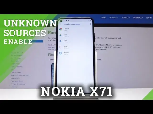 Video thumbnail for How to Enable Unknown Sources in NOKIA X71 - App Installation