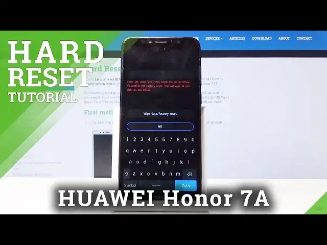 'Video thumbnail for Hard Reset HUAWEI Honor 7A – Bypass Screen Lock / Wipe Data'