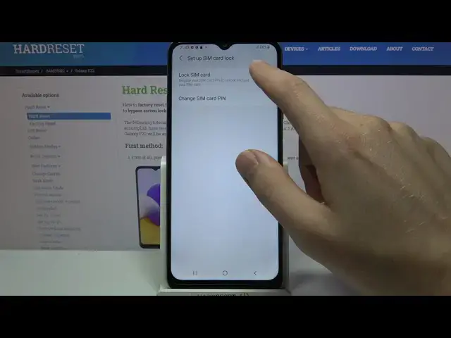 'Video thumbnail for How to Remove SIM PIN in SAMSUNG Galaxy F22 – Delete Security PIN'