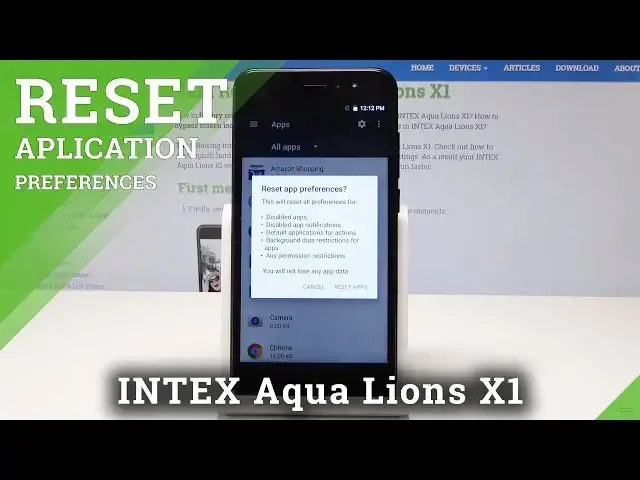 Video thumbnail for How to Reset App Preferences in INTEX Aqua Lions X1 - Default App Preferences