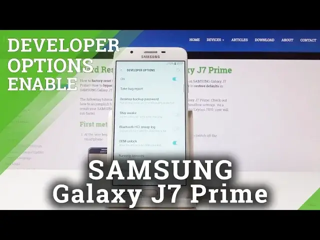 Video thumbnail for How to Enable Developer Options on Samsung Galaxy J7 Prime - OEM Unlock