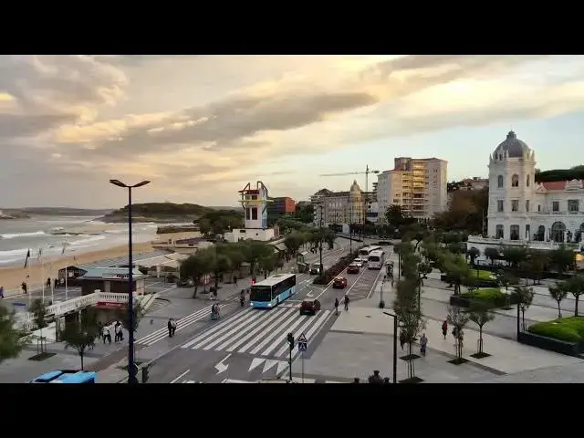 Video thumbnail for SANTANDER Spain | Casino, Gran Hotel Sardineron & Cantabrian Sea