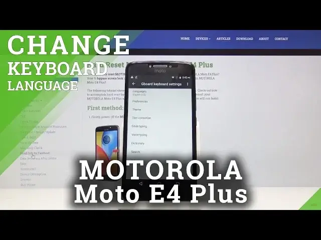 'Video thumbnail for How to Change Keyboard Language in MOTOROLA Moto E4 – Language Settings'