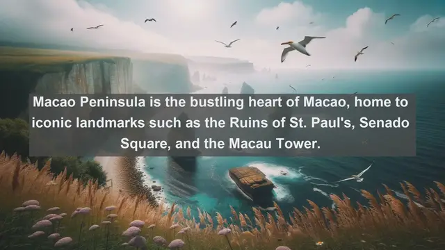 Video thumbnail for Discovering Macao: Unveiling the Top 10 Largest Cities in the Special Administrative Region