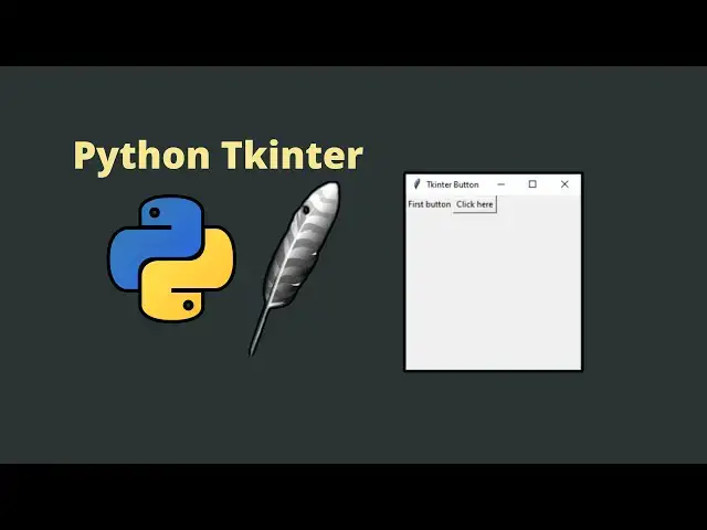 'Video thumbnail for Python Tkinter: How to create a Button in Tkinter'