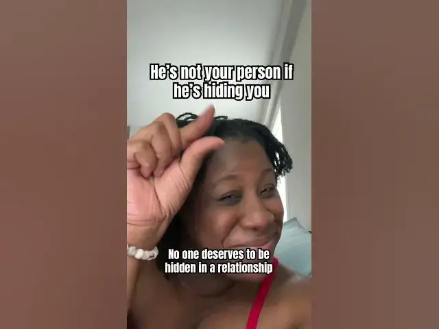 Video thumbnail for Let’s stop the madness & the excuses. #datingtips #datingadvice  #behaviorpatterns #dating