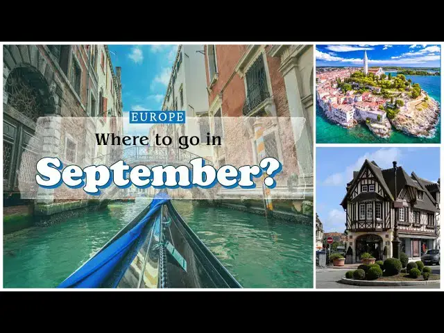 Video thumbnail for Europe: where to go on a trip in September