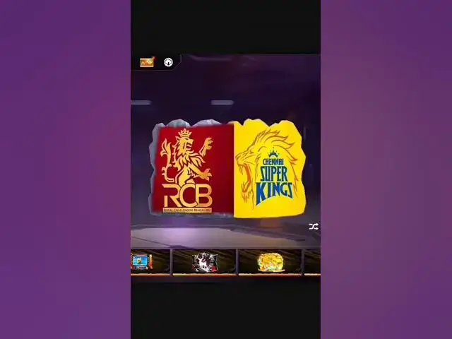 Video thumbnail for RCB fan subscribe and Csk fan like #freefire